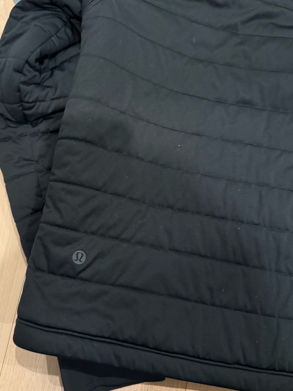 lululemon athletica Black Quilted Hooded Pullover - Picture 6 of 6